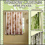 Window Curtain Lauae Lahala 60x60in